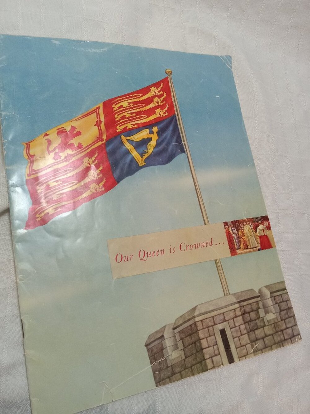 Vintage "Our Queen is crowned..." 1953, for collectors